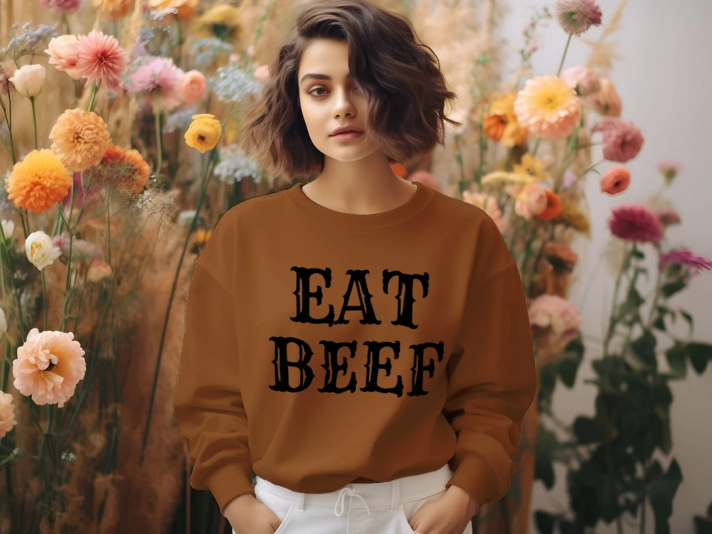 EAT BEEF Sweatshirt