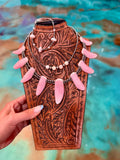 Jaci Set Pink Conch & Sterling Silver