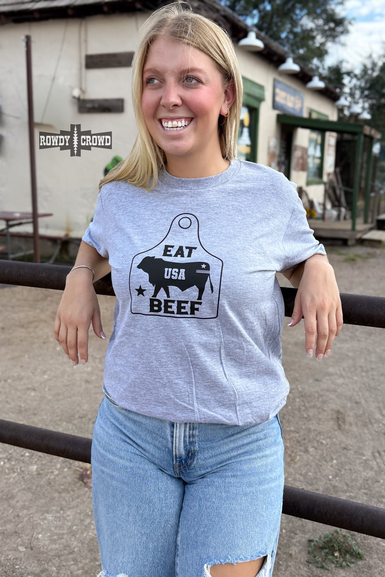 Eat USA Beef Tee
