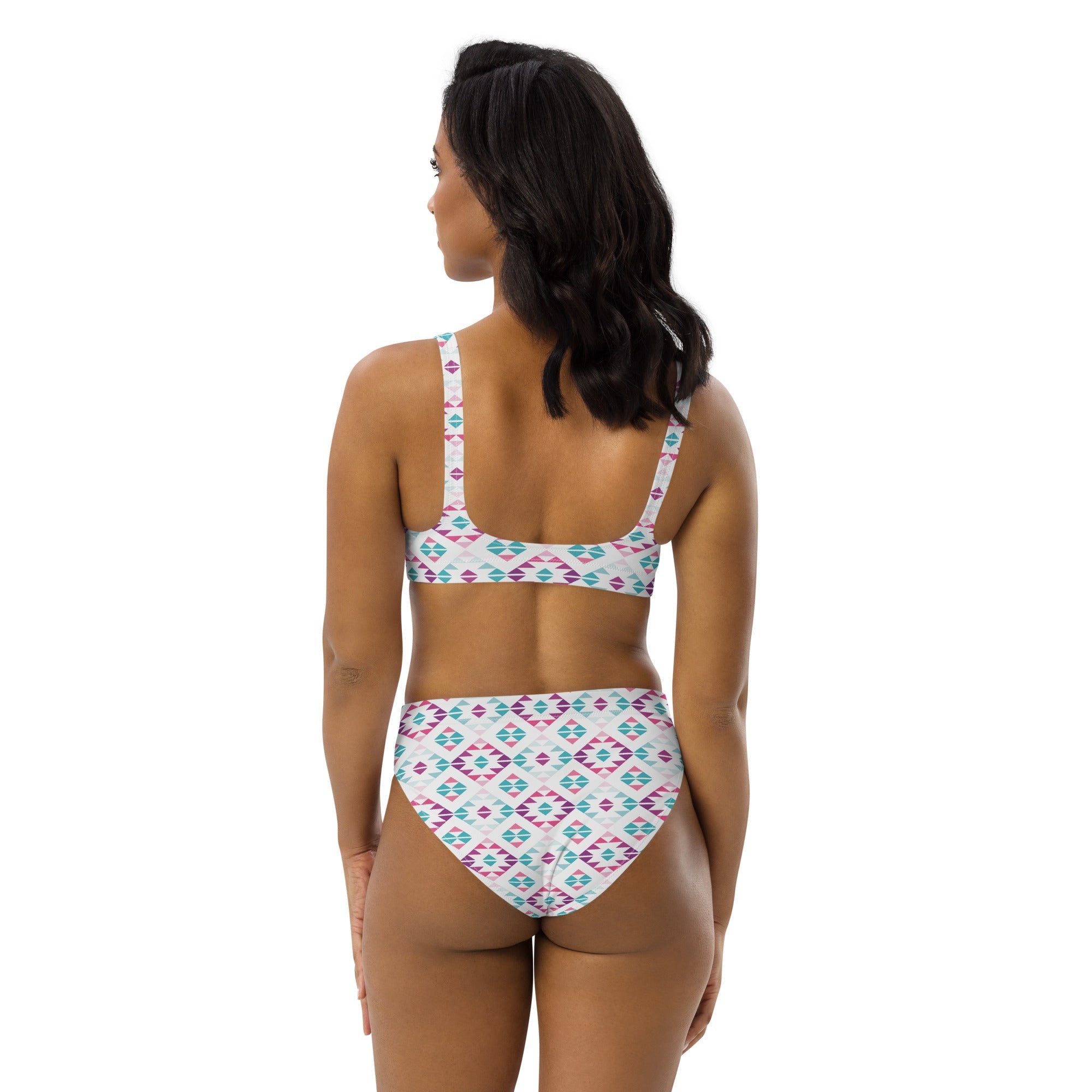 Baha Ranch Yeehaw Pink Turquoise Bikini