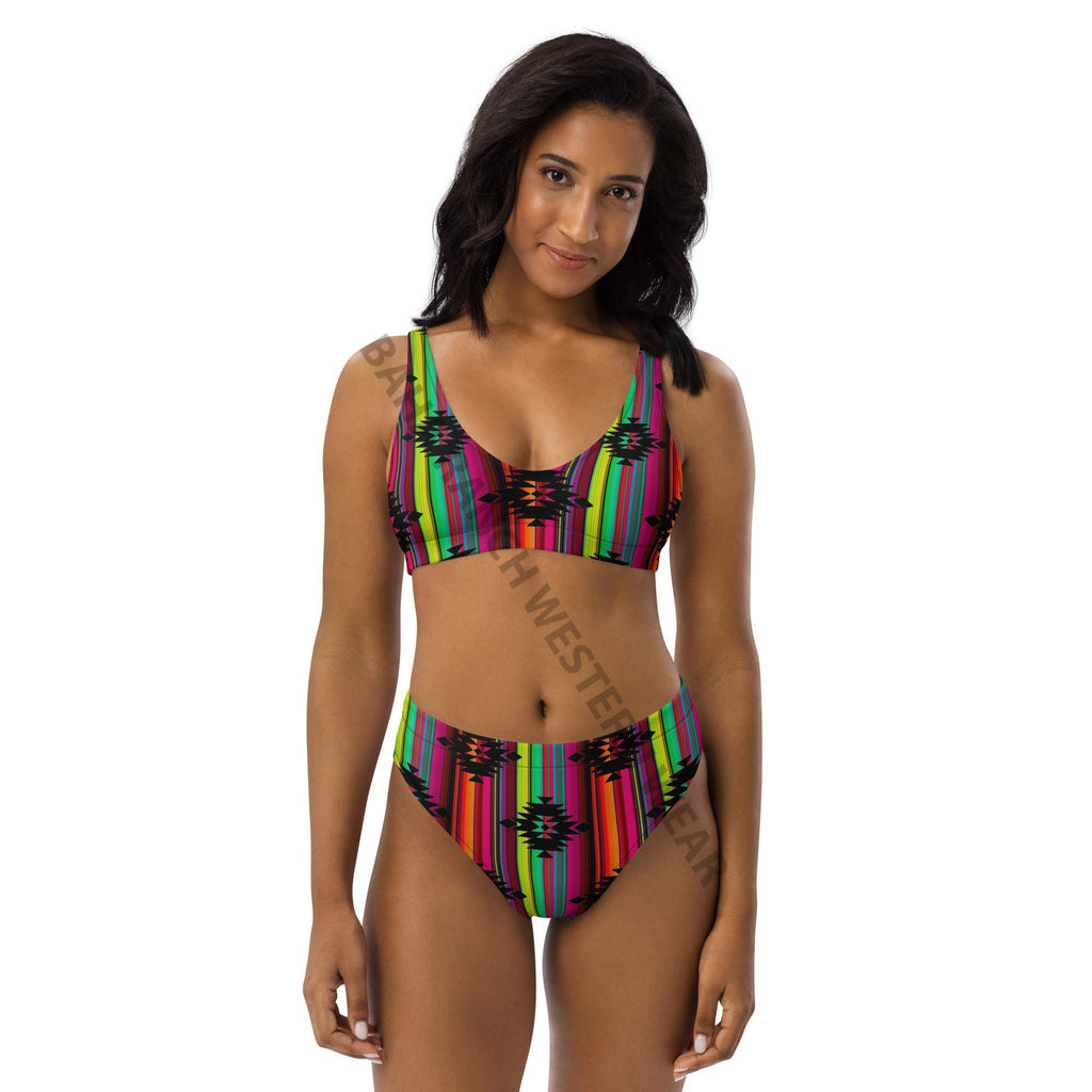 Baha Ranch Yeehaw Aztec Serape Bikini