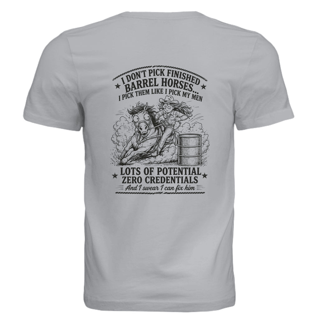 Solid Athletic Grey - 3001C - BACK