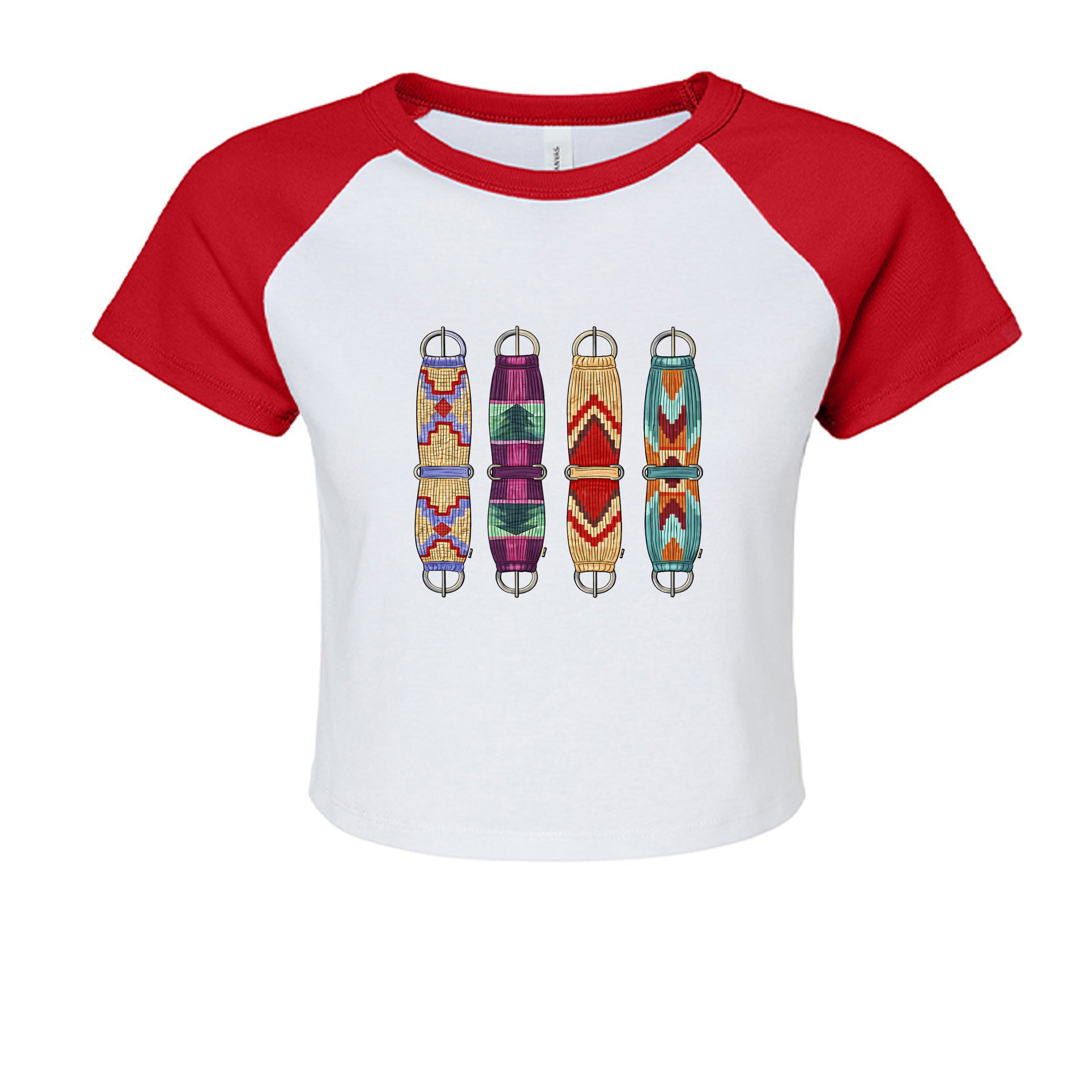 WHITE/ RED - 1201 - FRONT