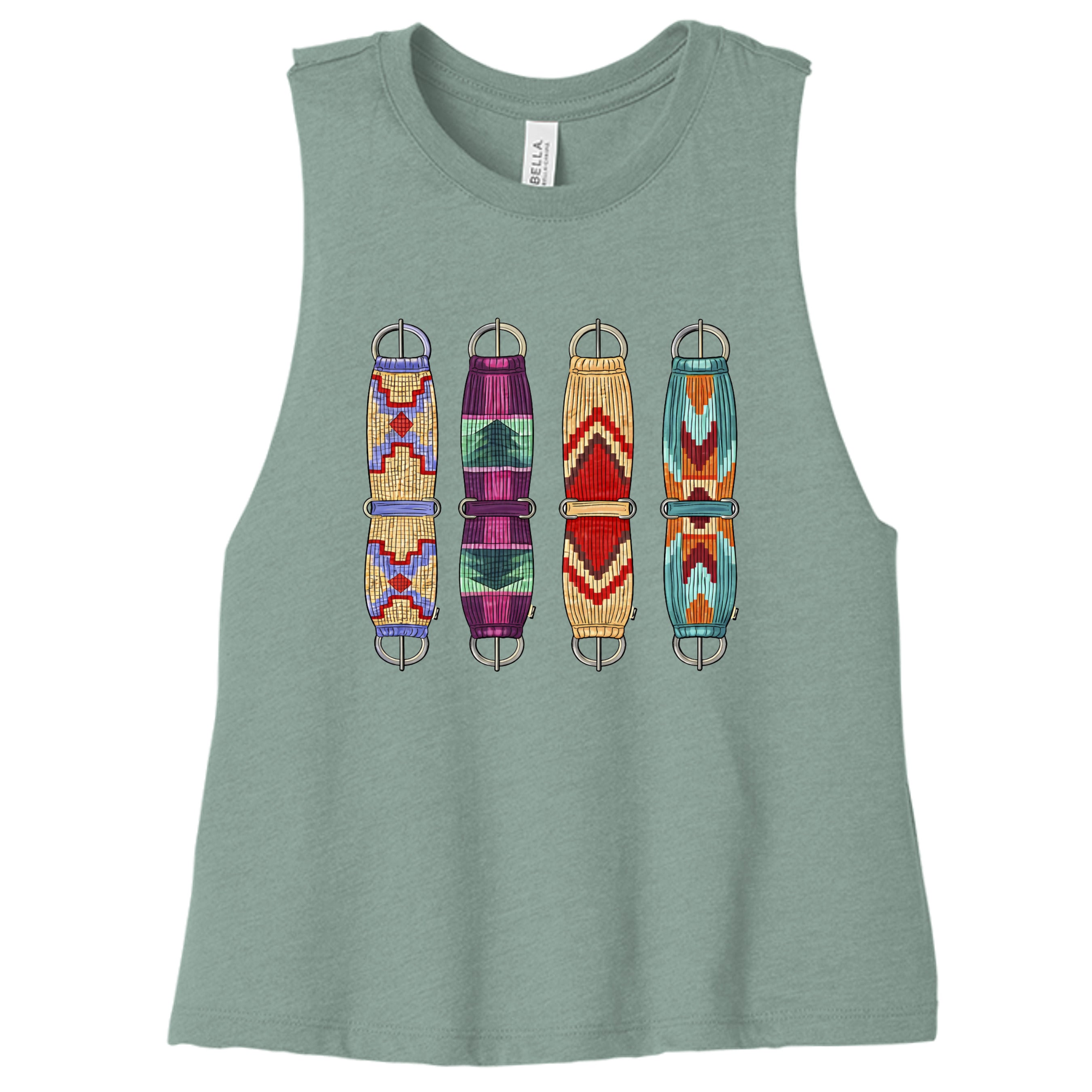 Heather Dusty Blue - 6682 - FRONT