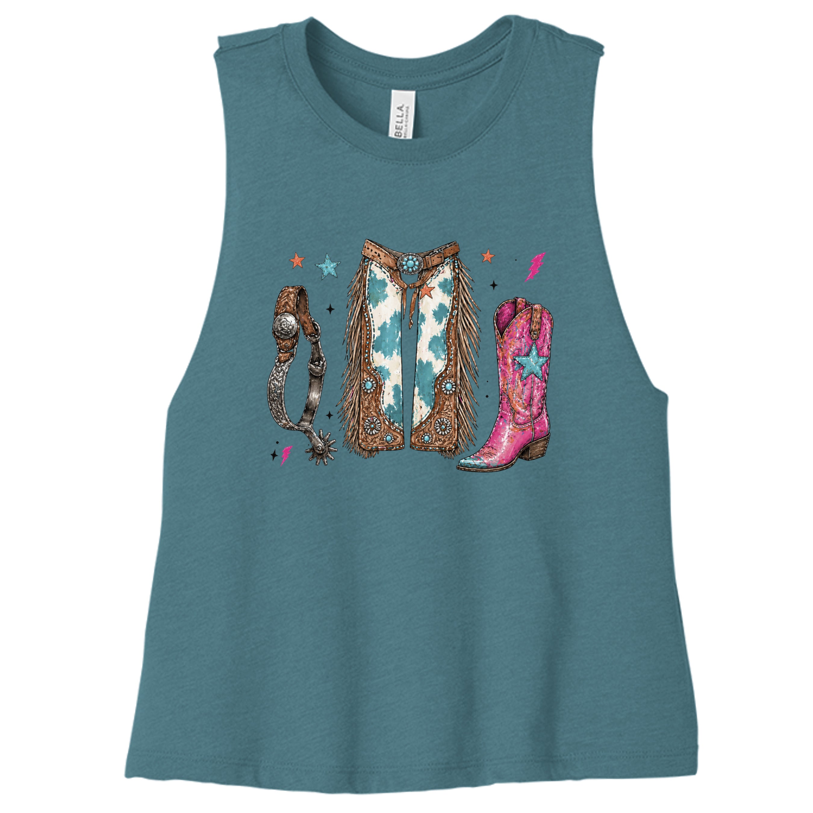 HTHR DEEP TEAL - 6682 - FRONT