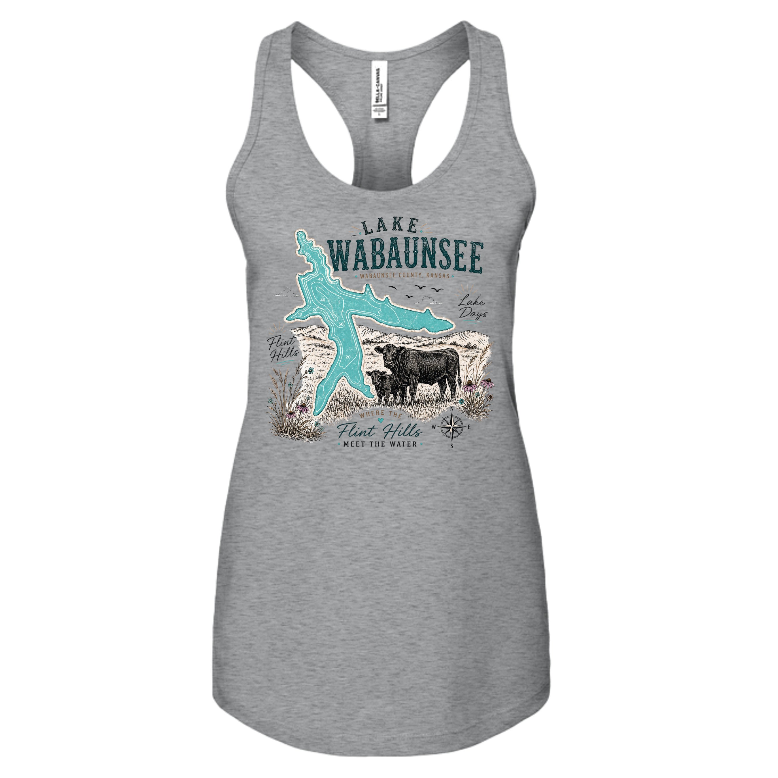 ATHLETIC HEATHER - B6008 - FRONT
