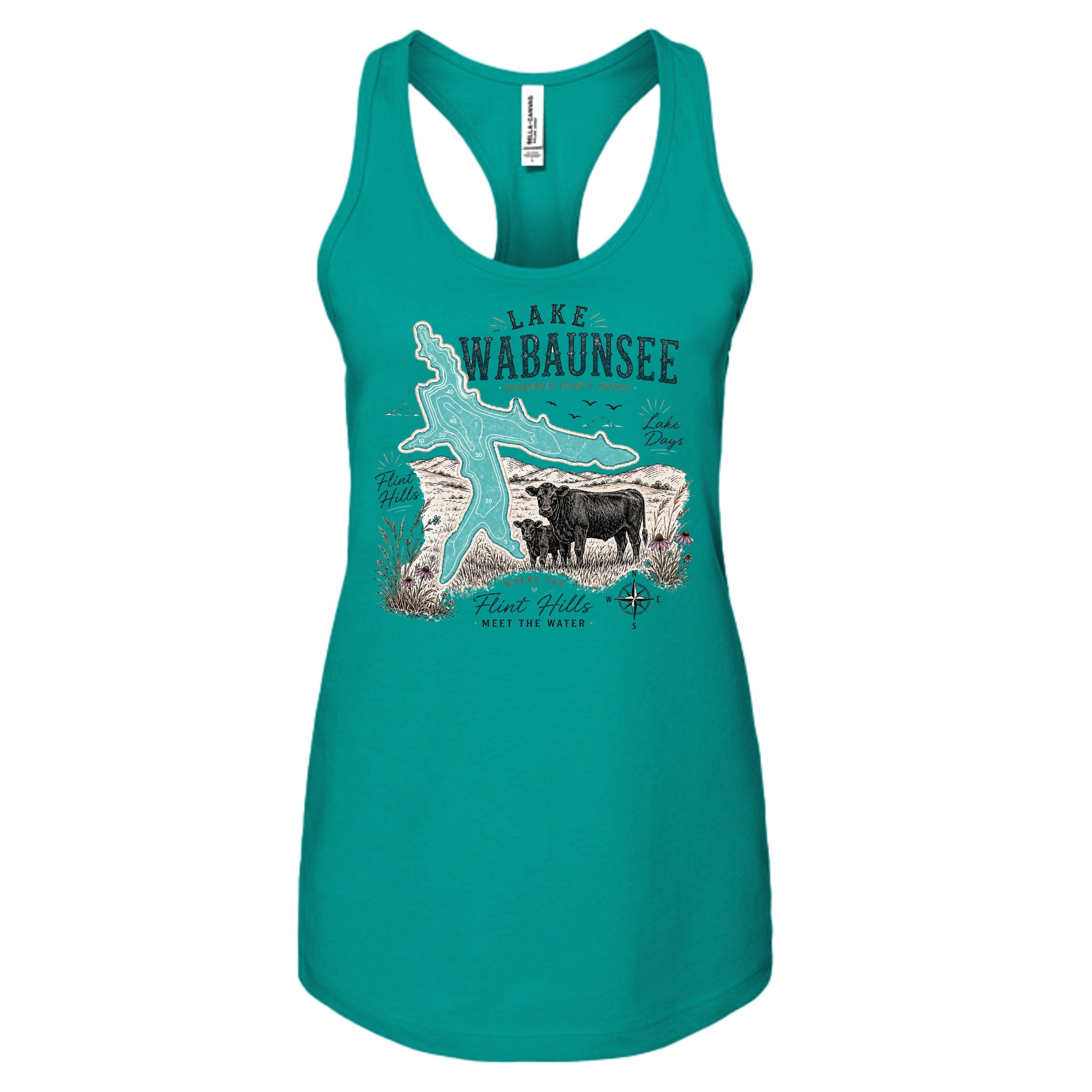 TEAL - B6008 - FRONT