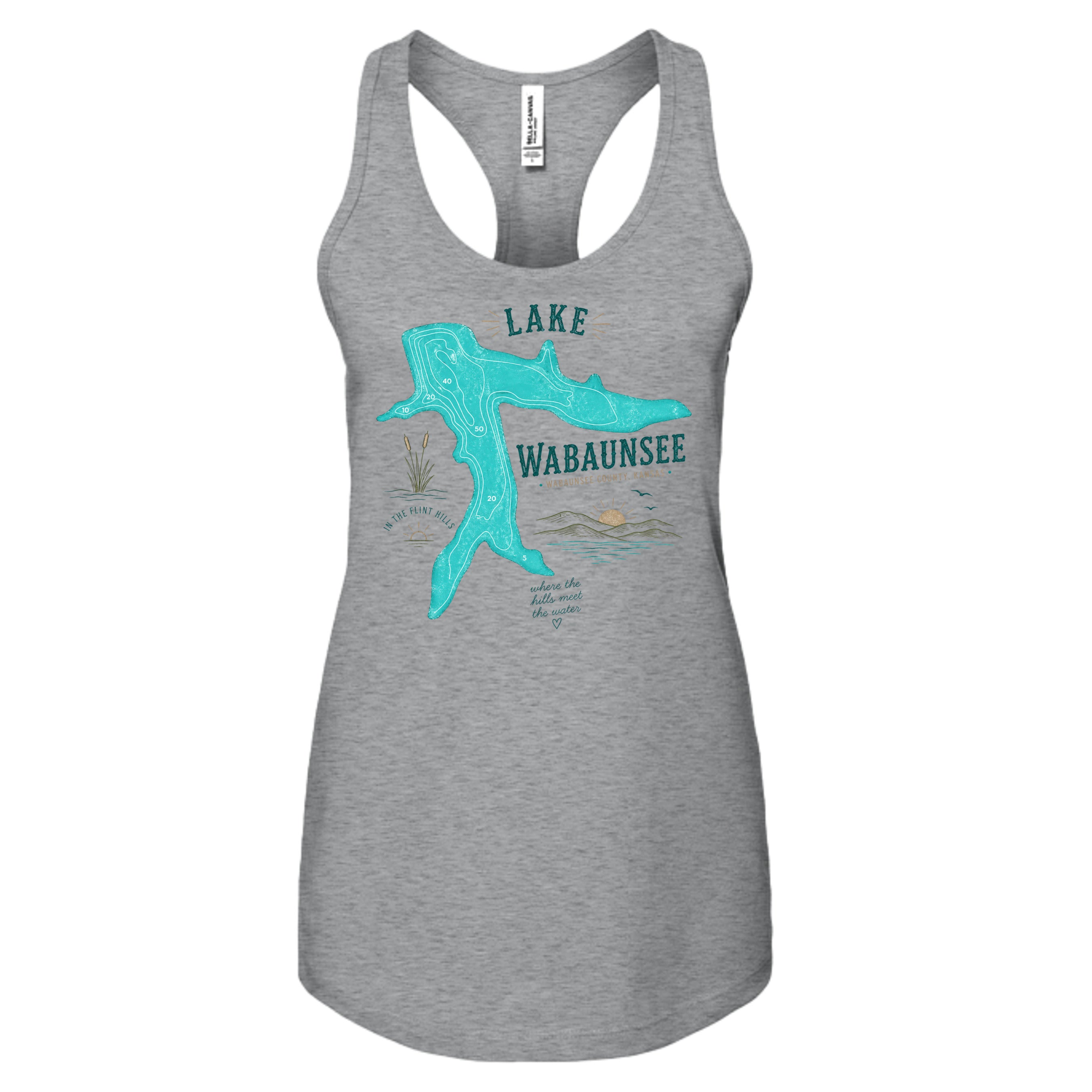 ATHLETIC HEATHER - B6008 - FRONT