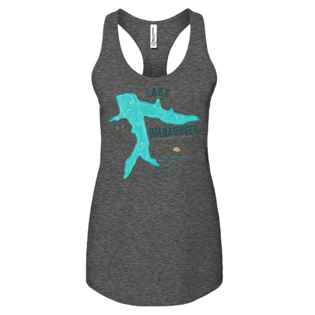 DARK GRY HEATHER - B6008 - FRONT