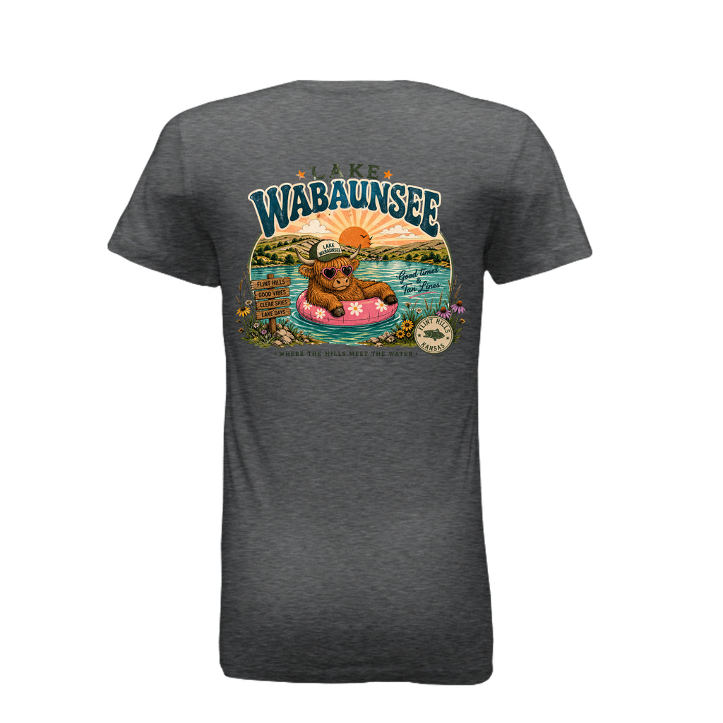 DRK GREY HEATHER - 6004 - BACK