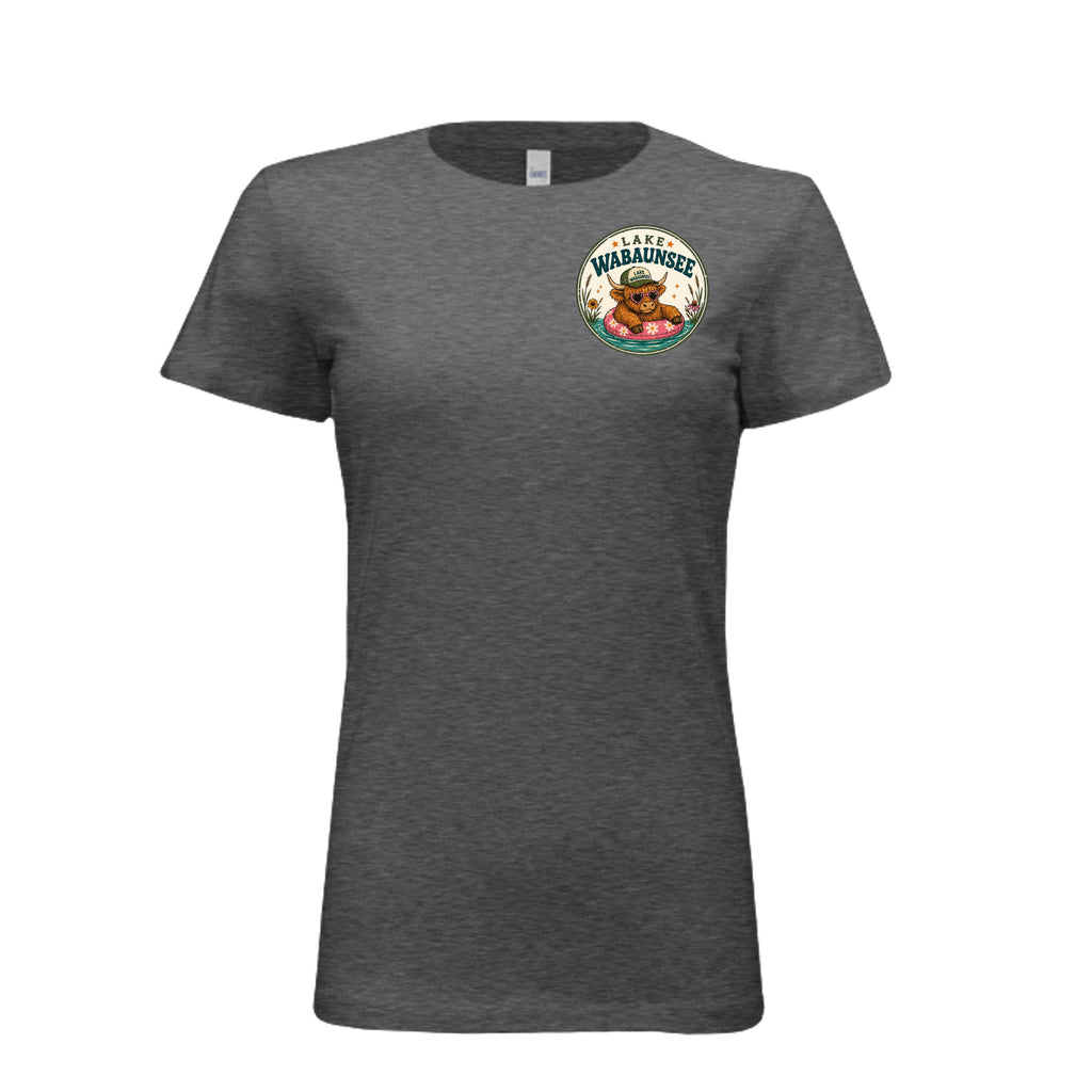 DRK GREY HEATHER - 6004 - FRONT