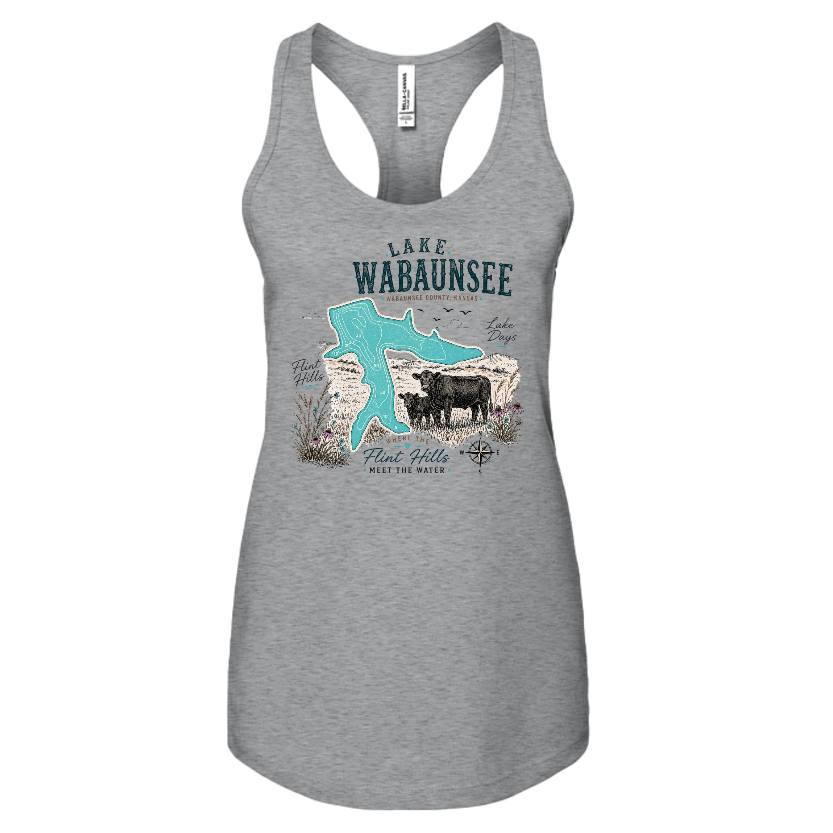 ATHLETIC HEATHER - B6008 - FRONT