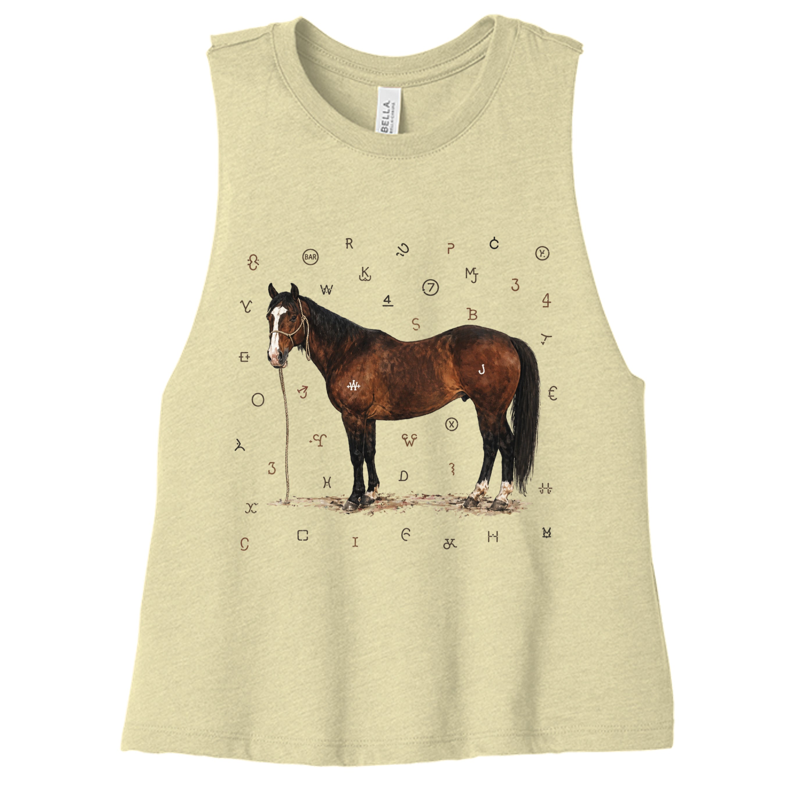 Heather French Vanilla - 6682 - FRONT