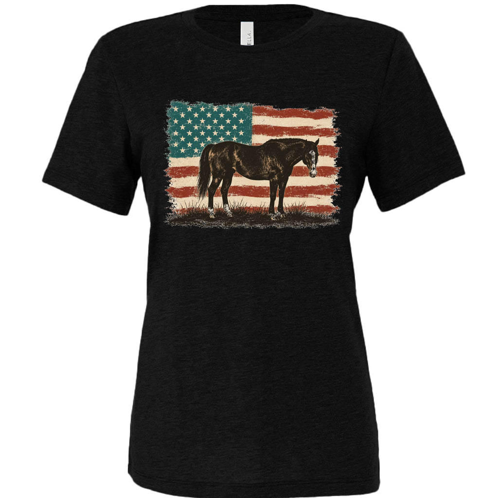 SOLID BLK TRIBLEND - 6413 - FRONT