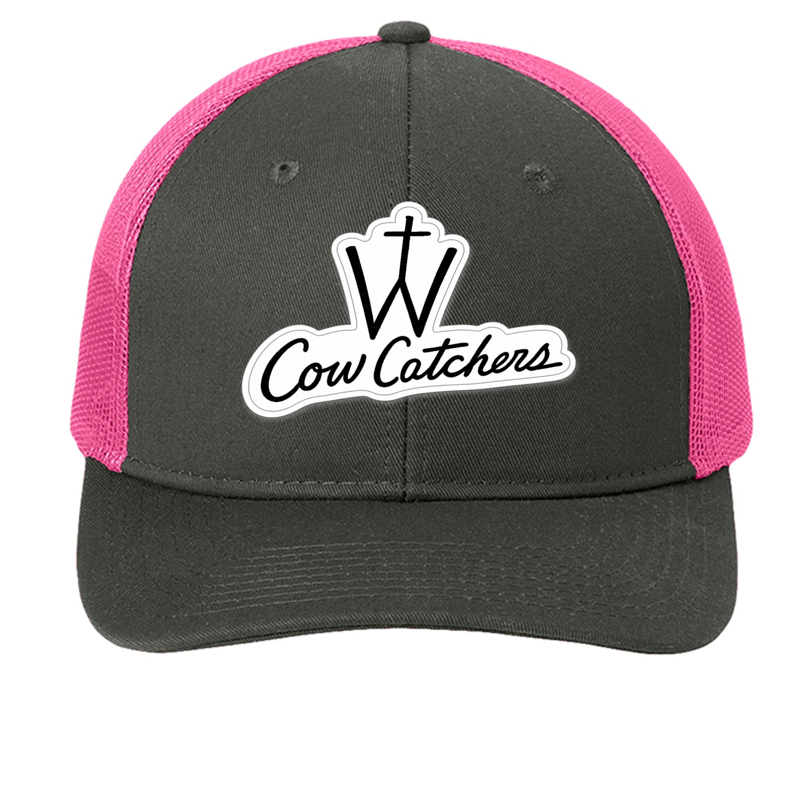 Grey Steel/ Neon Pink - C402 - FRONT