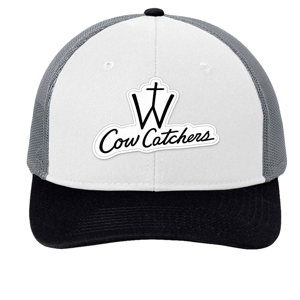 White/ Black/ Gusty Grey - C402 - FRONT