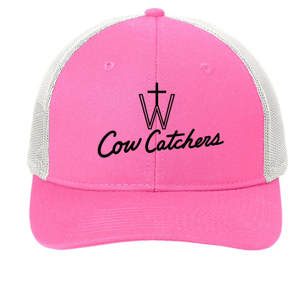 True Pink/ White - C402 - FRONT