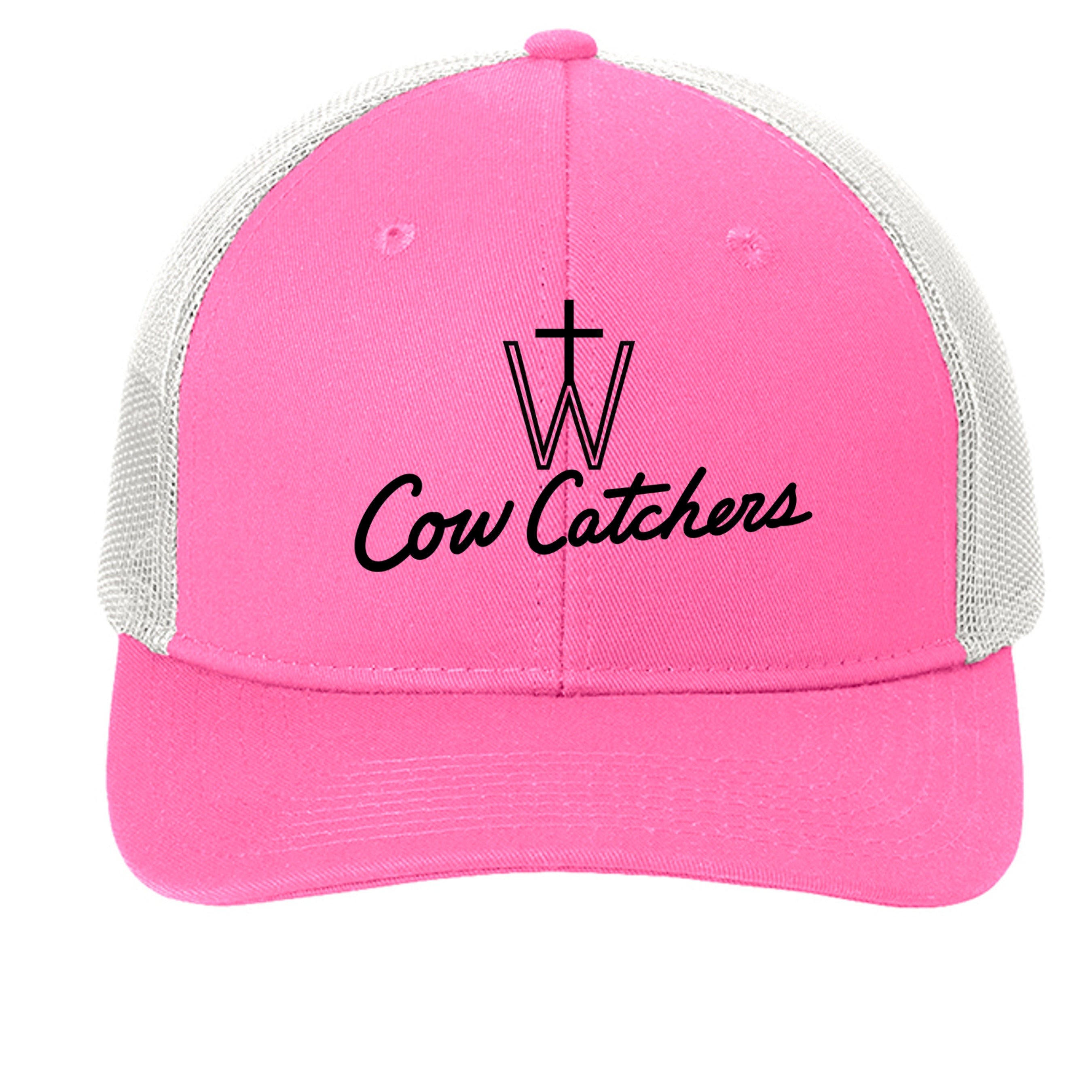 True Pink/ White - C402 - FRONT