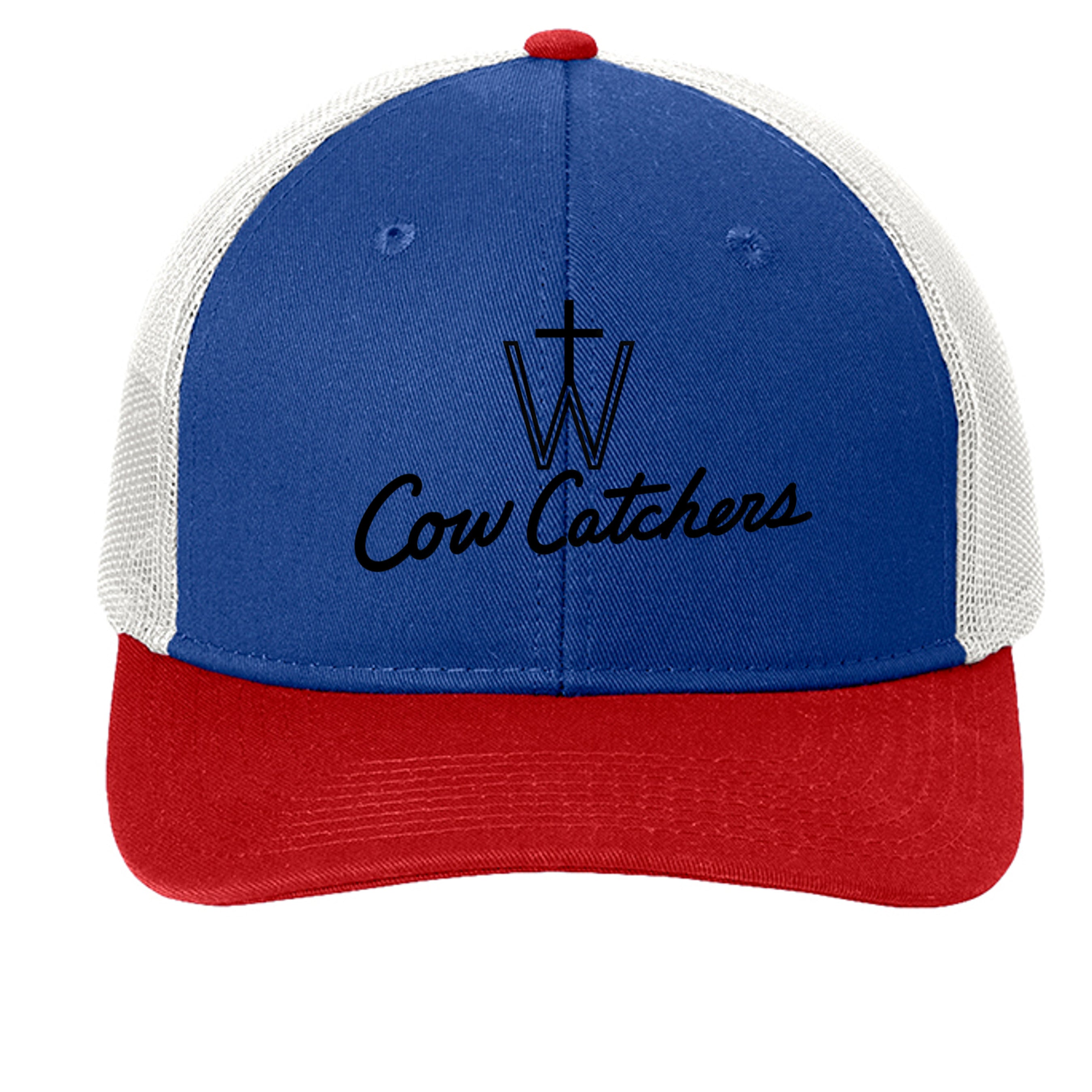 Patriot Blue/ Flame Red/ White - C402 - FRONT