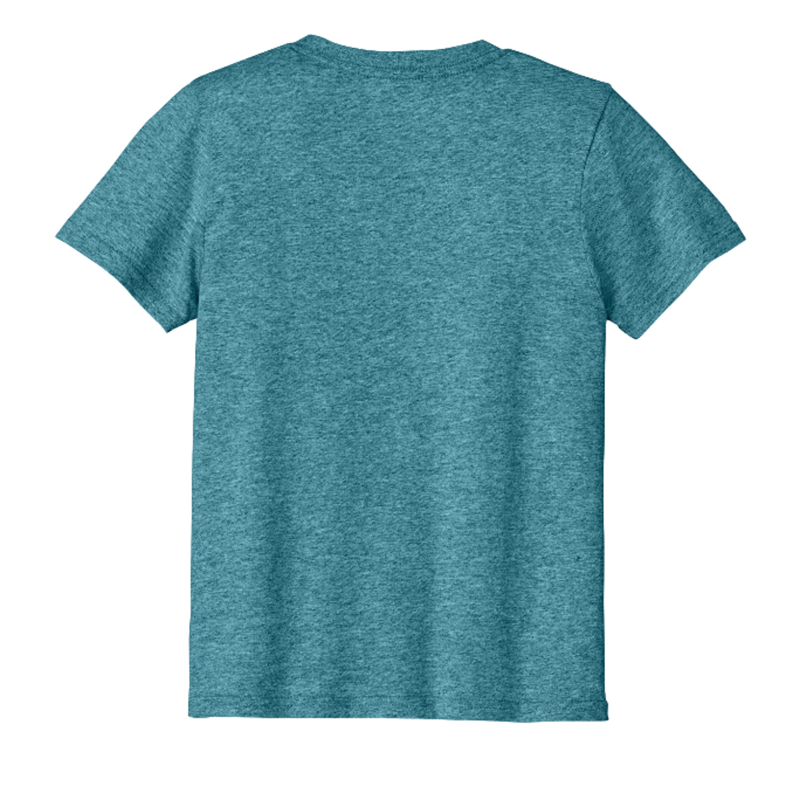 Vivid Teal Heather - PC43Y - BACK