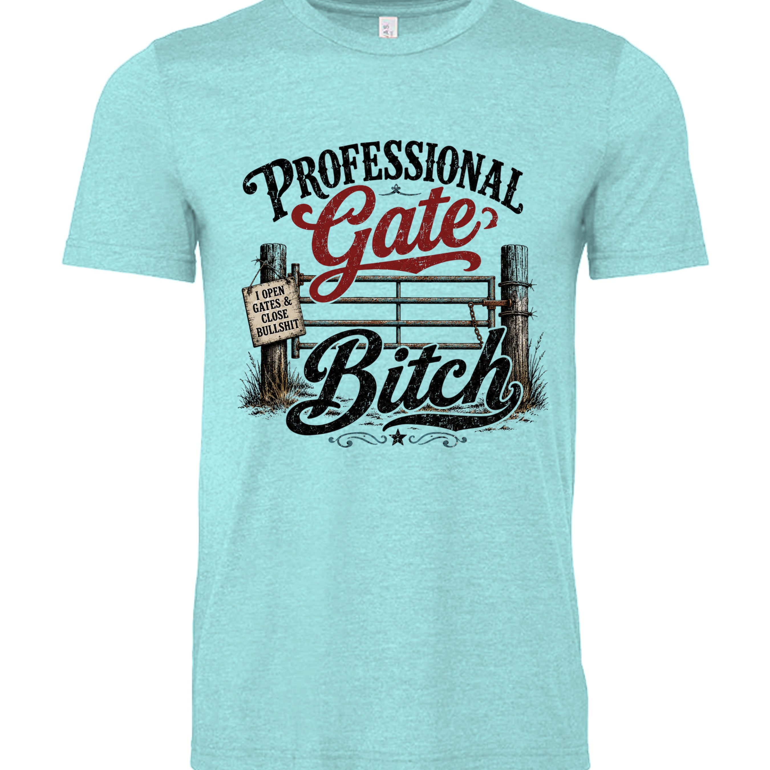 HEATHER SEA GRN - 3001CVC - FRONT