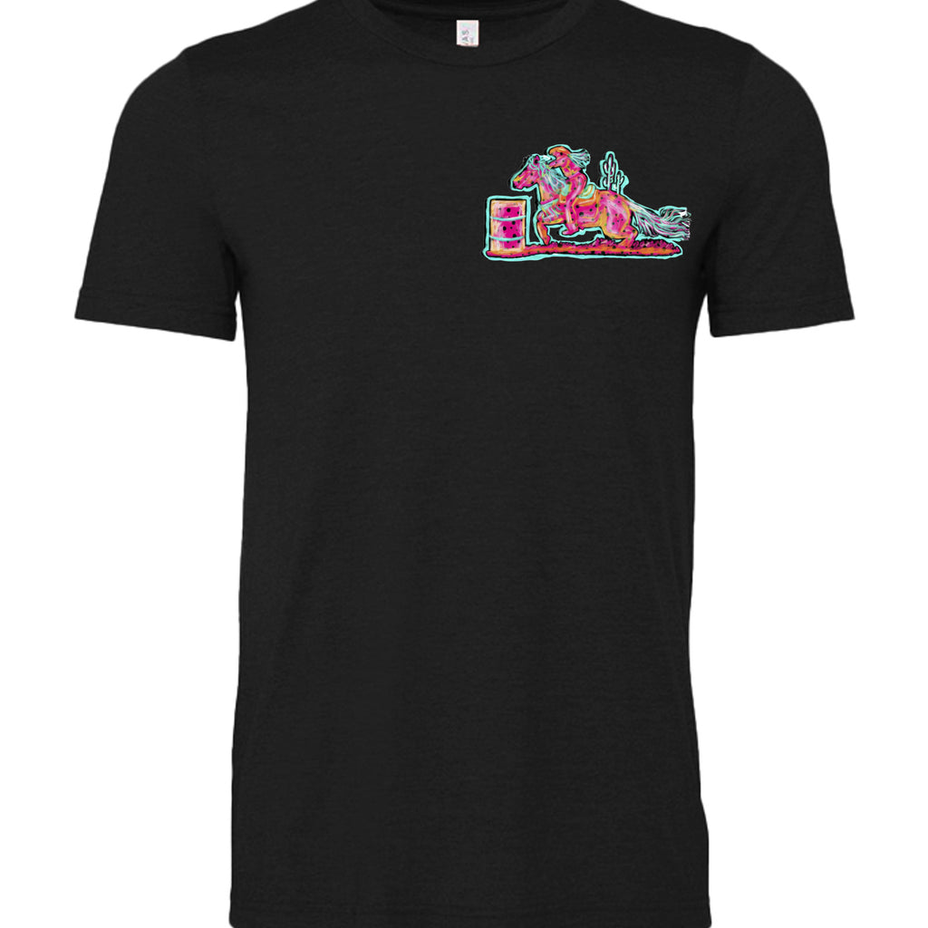 Solid Black Blend - 3001CVC - FRONT