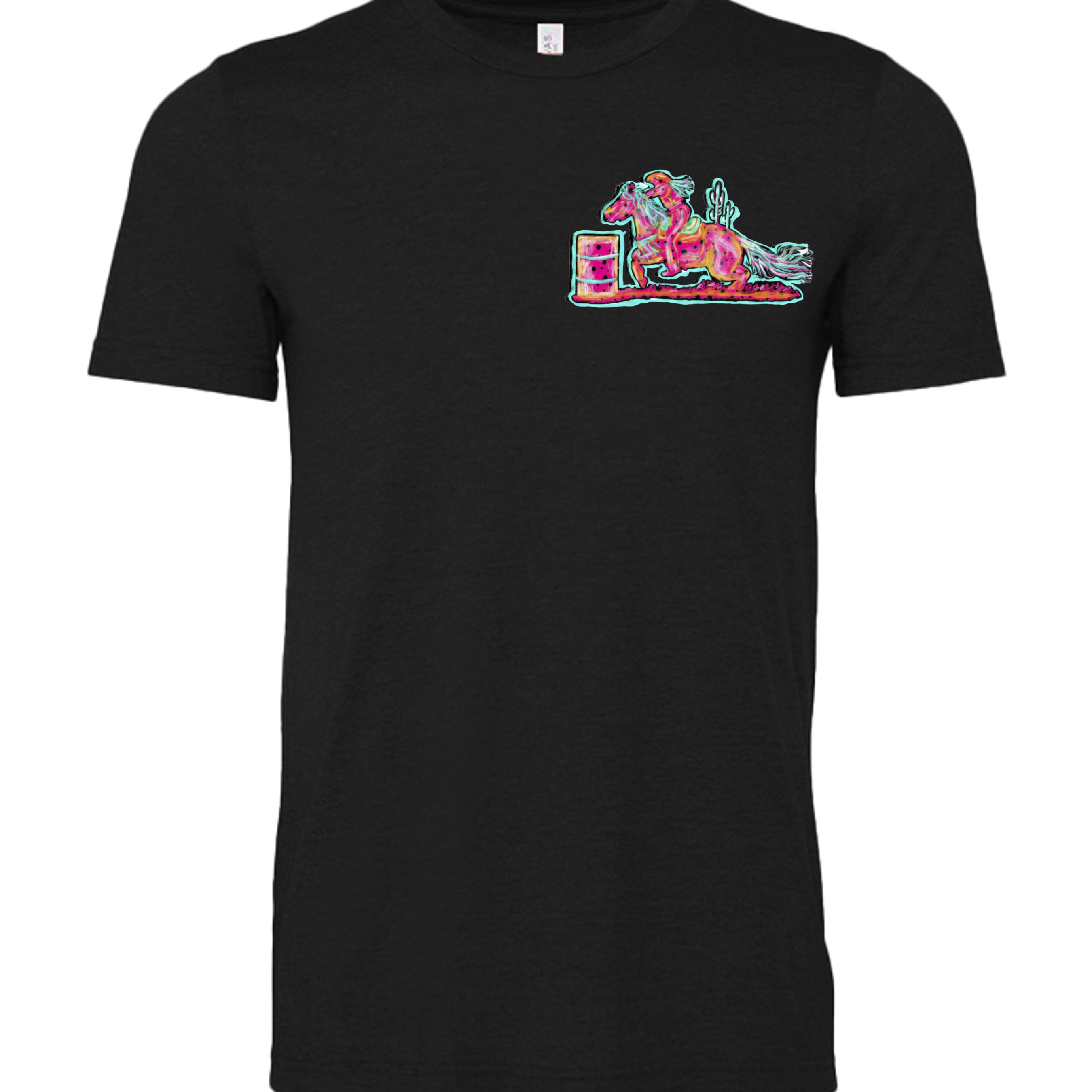 Solid Black Blend - 3001CVC - FRONT