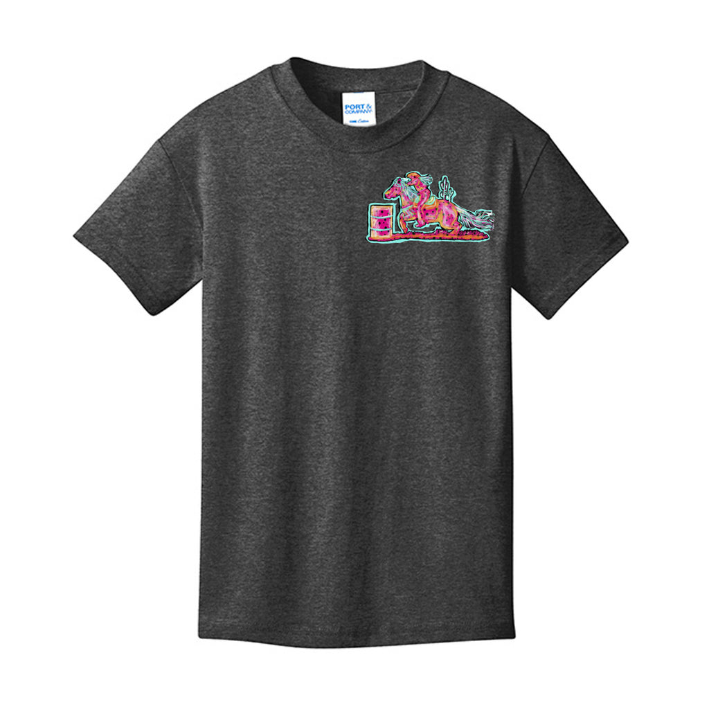 Dark Heather Grey - PC54Y - FRONT