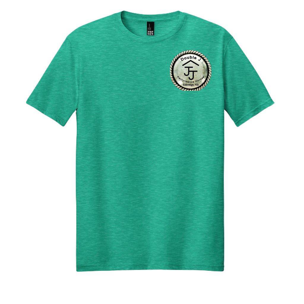 Aqua Heather - DM108 - FRONT
