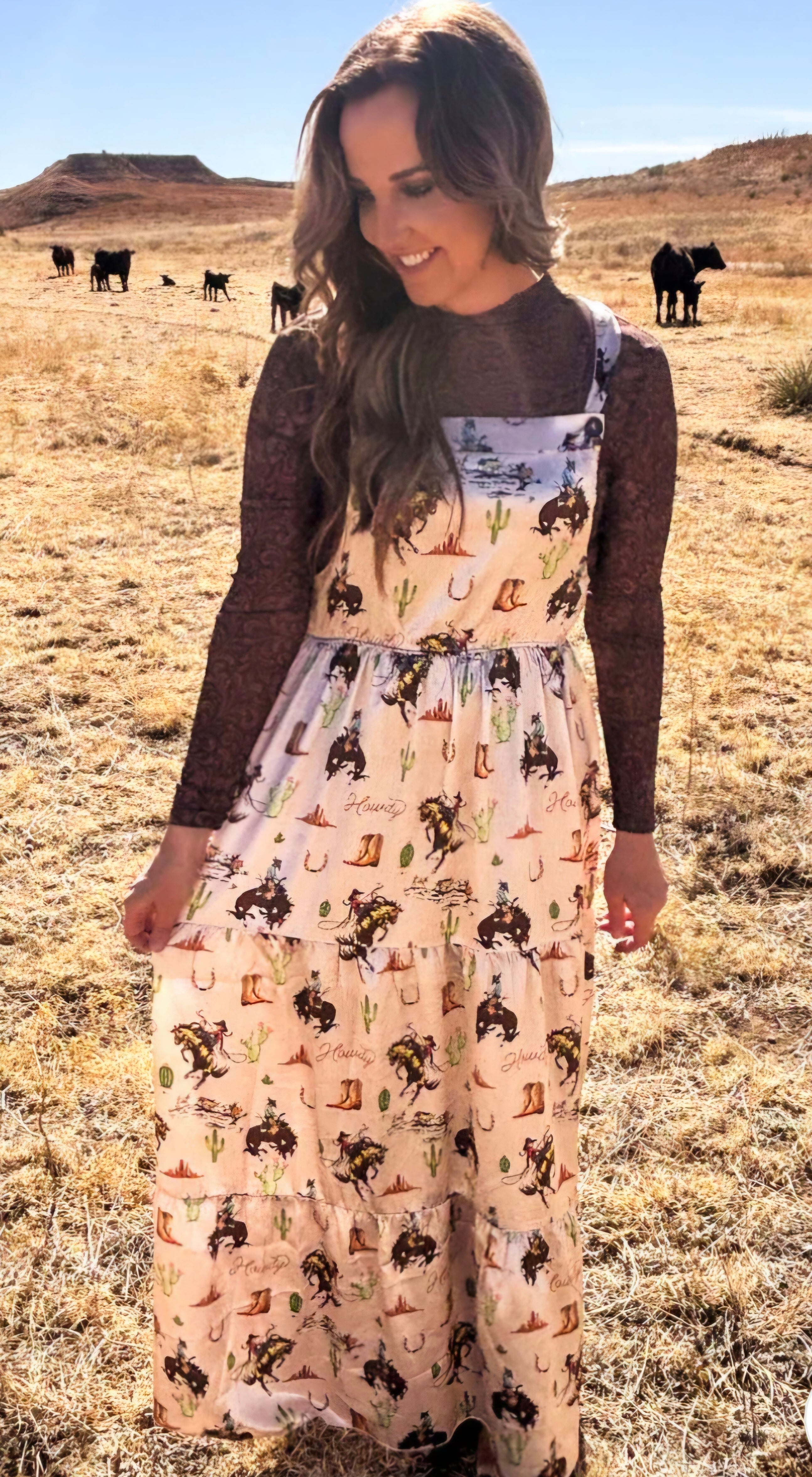Sterling Kreek Cowgirl Confetti Dress