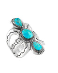 Turquoise Ring Sterling Silver