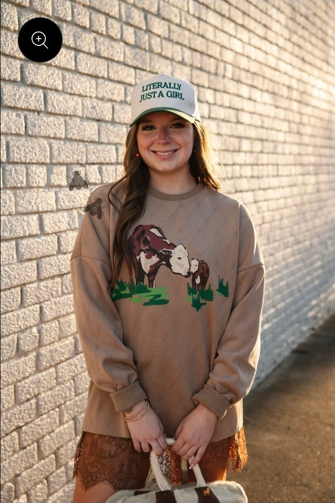 2 Fly Co Ranch Raused Sweatshirt