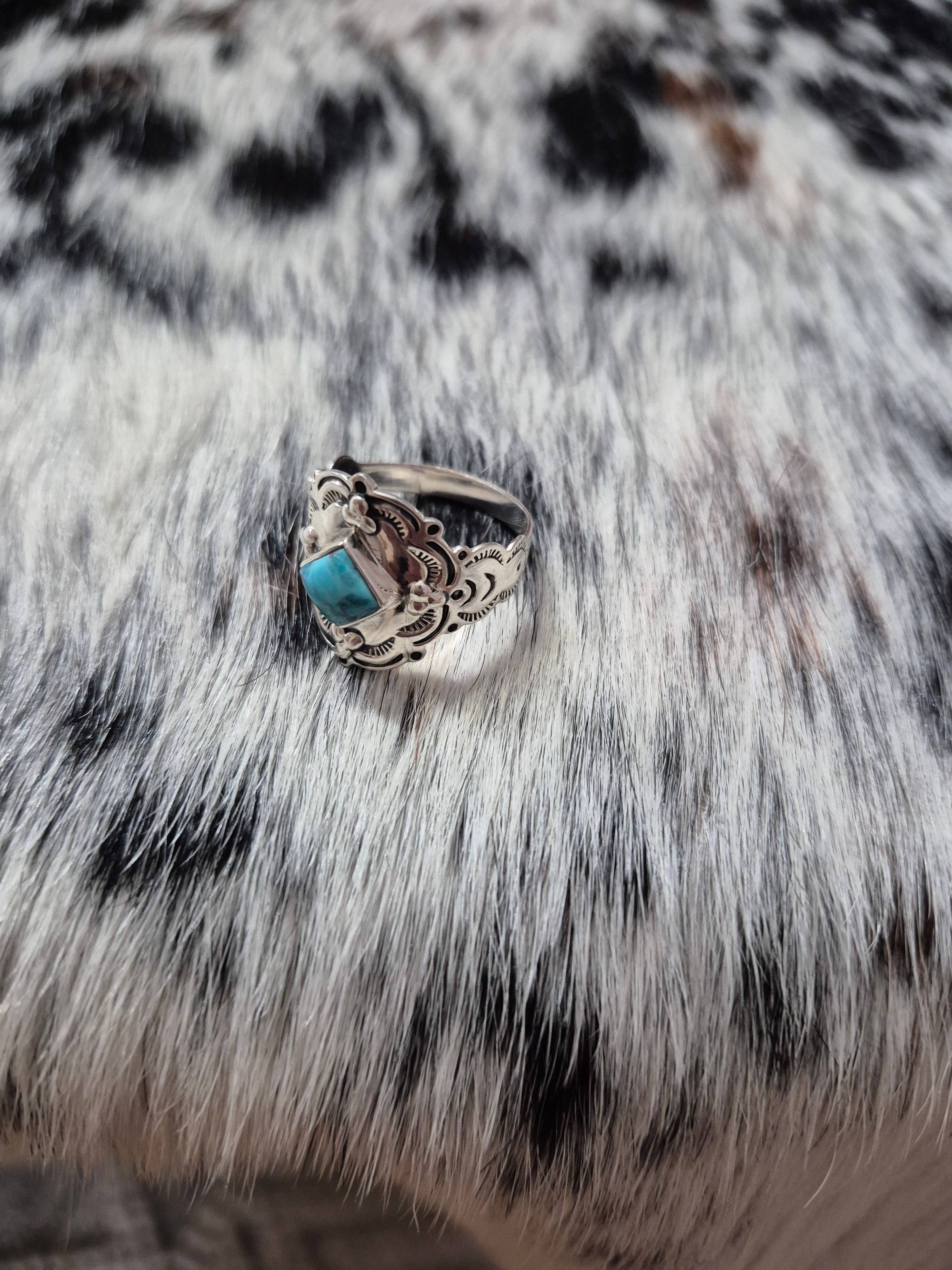 Sterling Silver Turquoise Ring