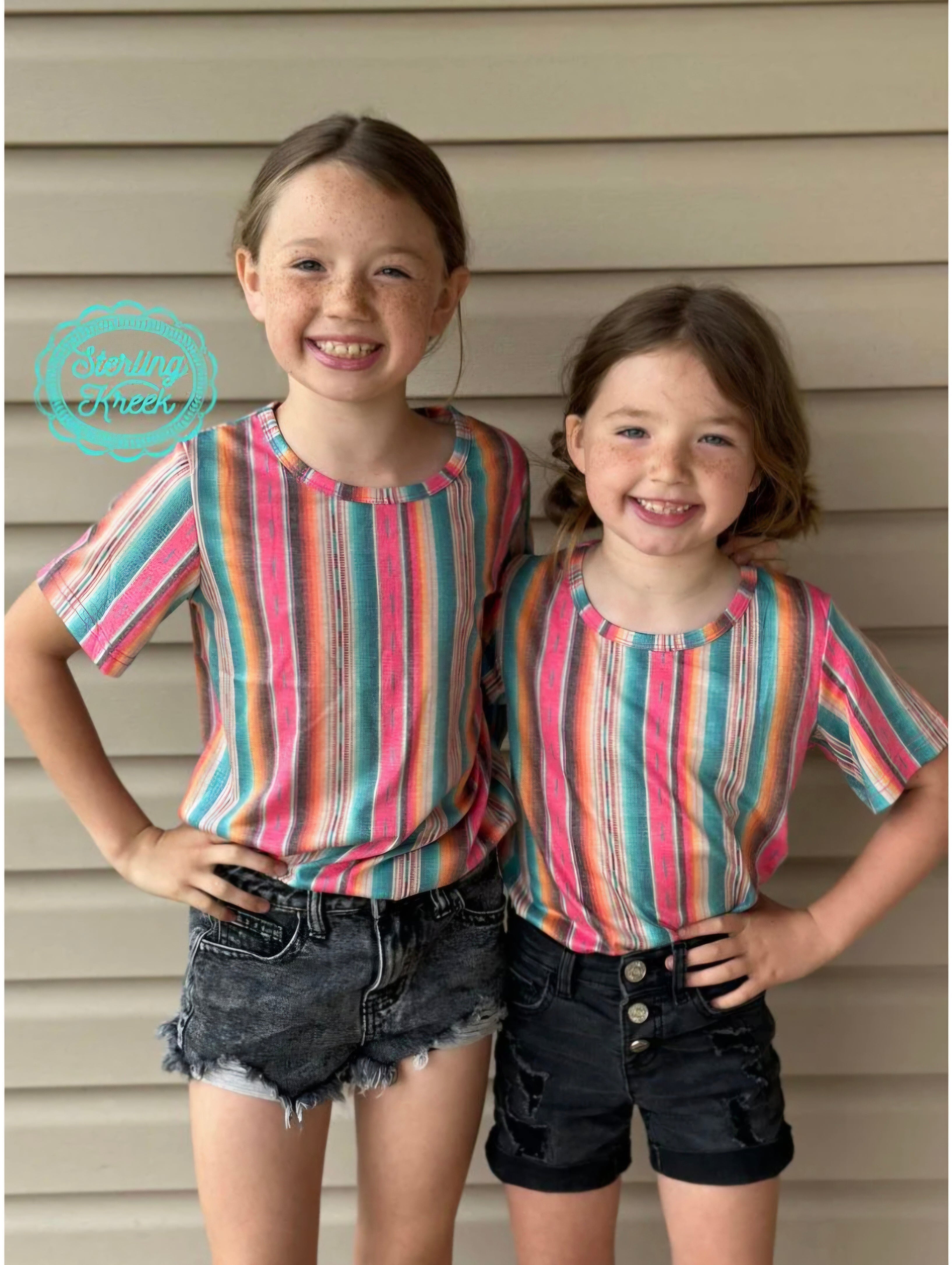 Sterling Kreek Mini Summer Serape Top