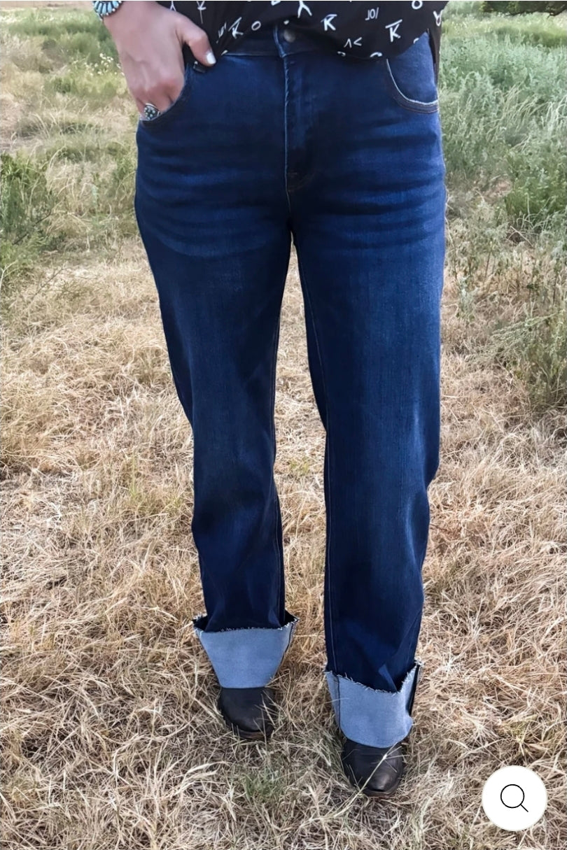 Sterling Kreek Cuffee Straight Leg Jeans