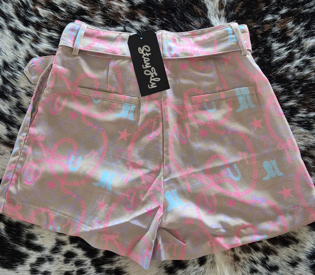 2 Fly Co Lariat Links Shorts