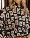 Sterling Kreek Luck on the Brand Mock Neck