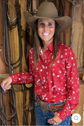 Sterling Kreek Bandana Babe Button Up