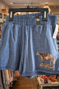 Gray Horse Shorts 🐎