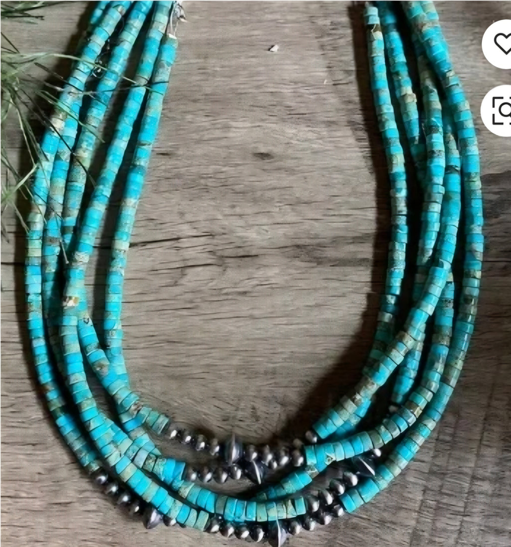 Desert Sky Turquoise Necklace