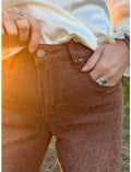 Sterling Kreek Sand Cat Cuffed Jeans