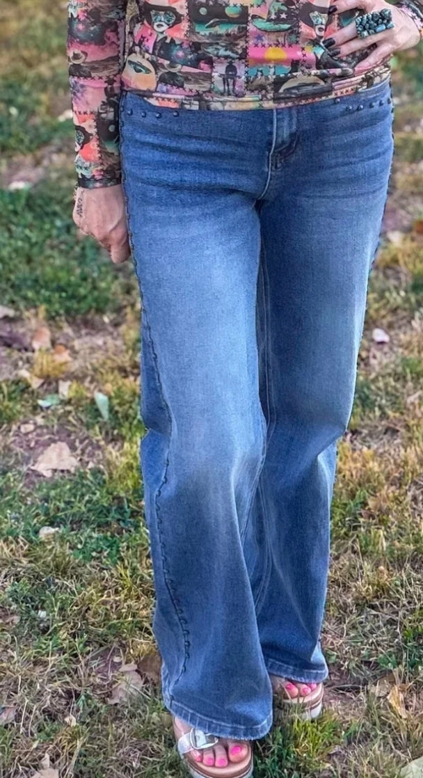 Sterling Kreek Studded SK Denim