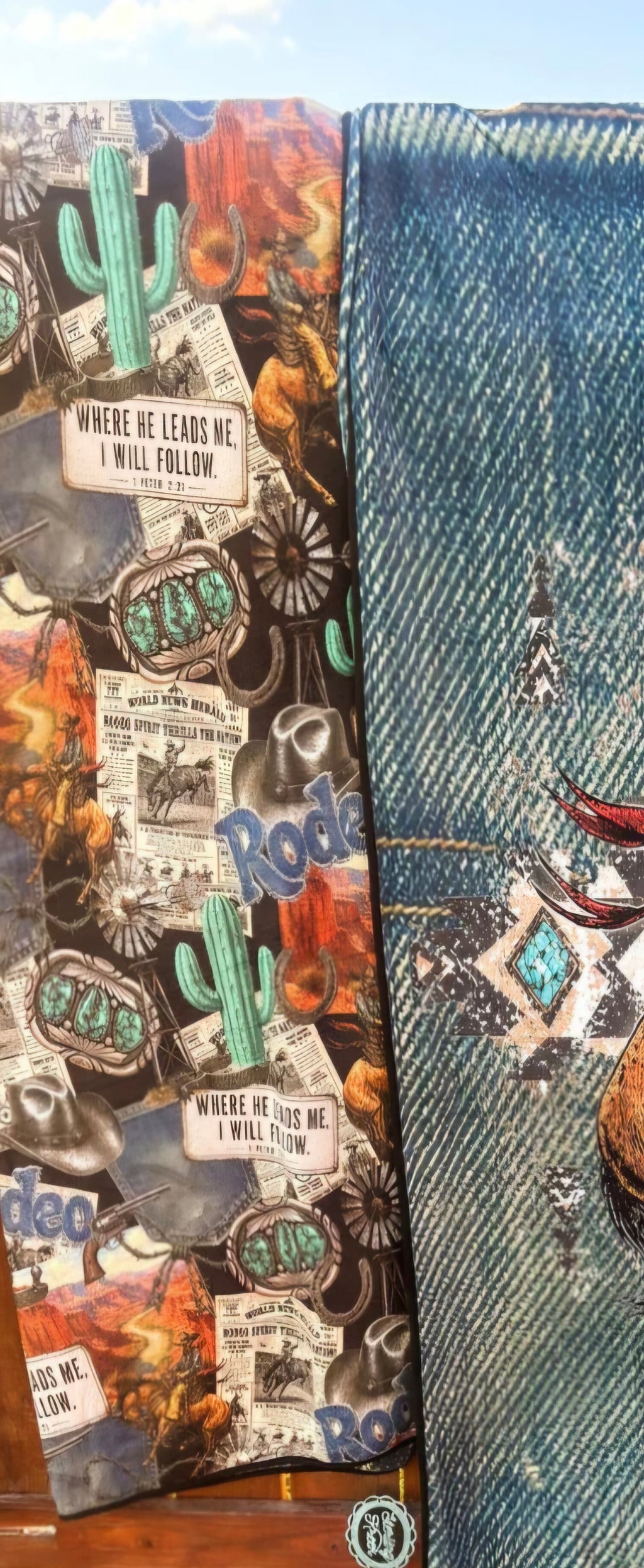 Sterling Kreek Retro Rodeo Nights Blanket