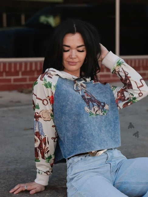 2 Fly Co Vintage Ranch Hoodie
