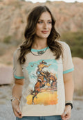 Sterling Kreek Last Wild Ride Ringer Tee
