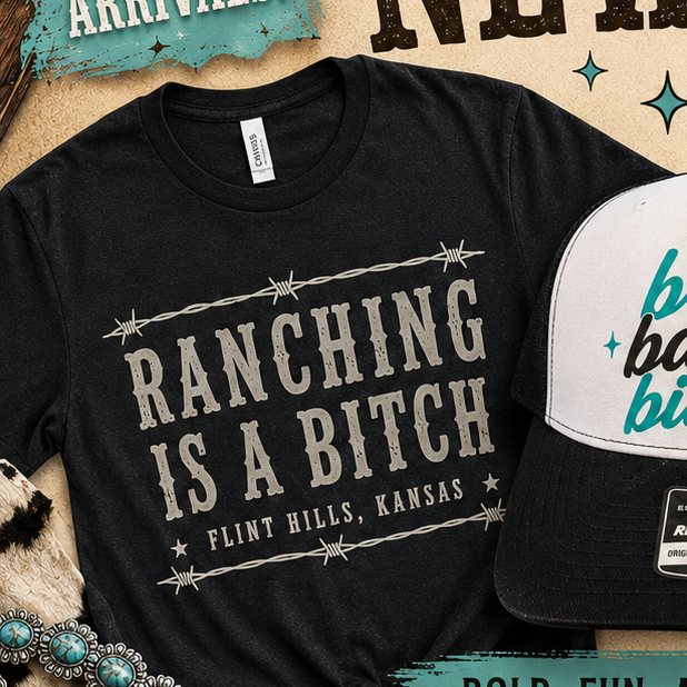 Ranching Is A Bitch Unisex T-shirt