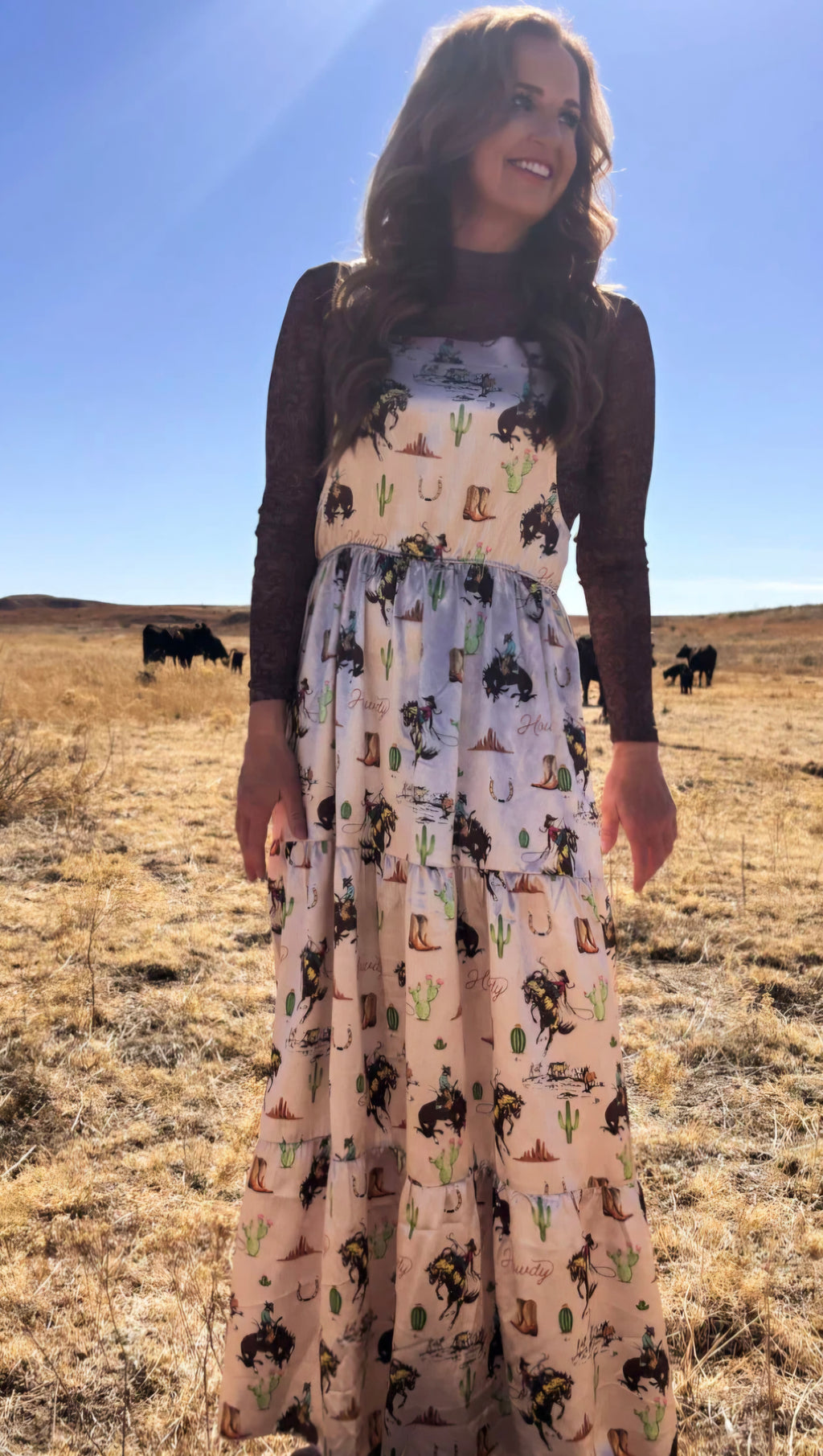 Sterling Kreek Cowgirl Confetti Dress