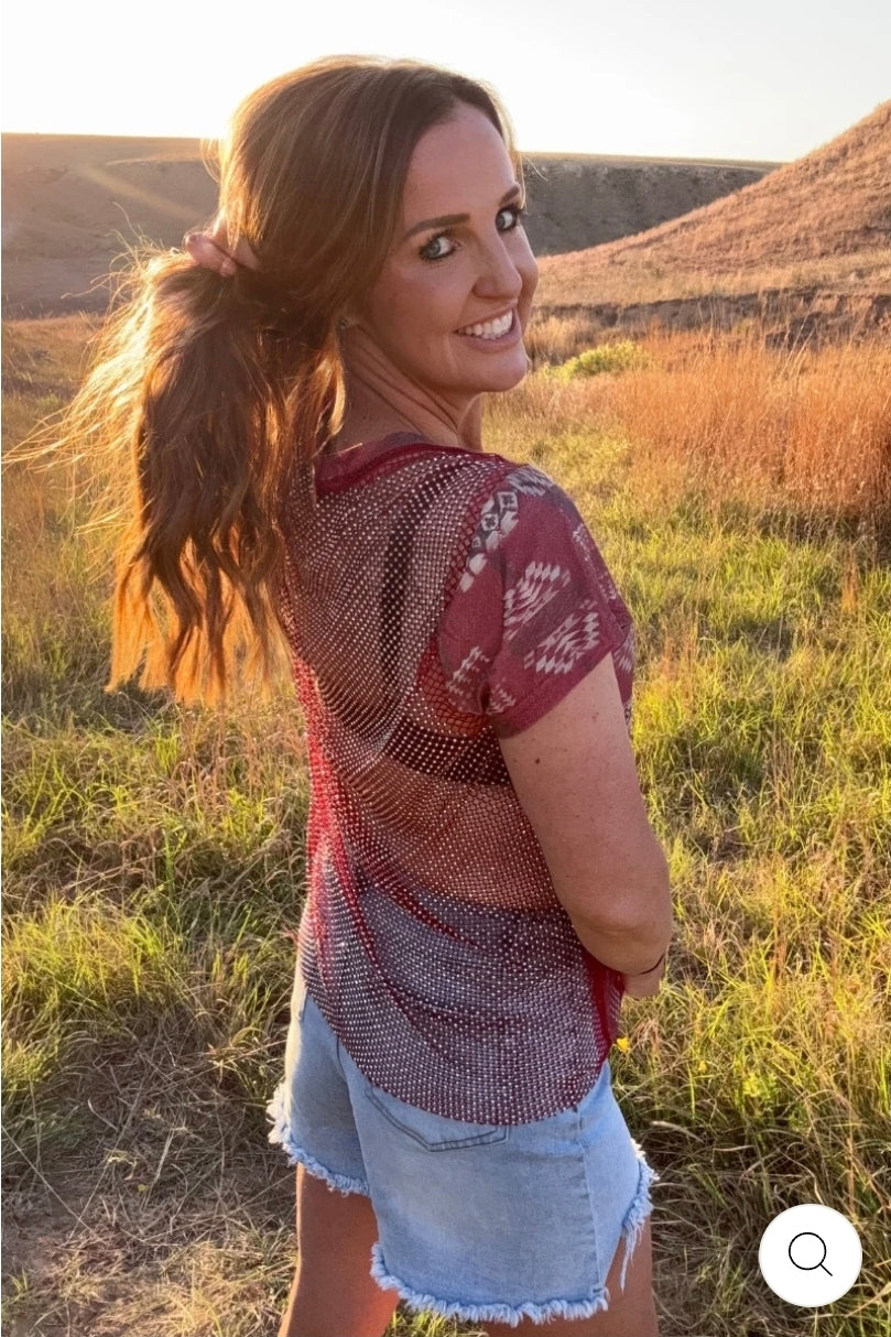 Sterling Kreek Sparkle Country Top