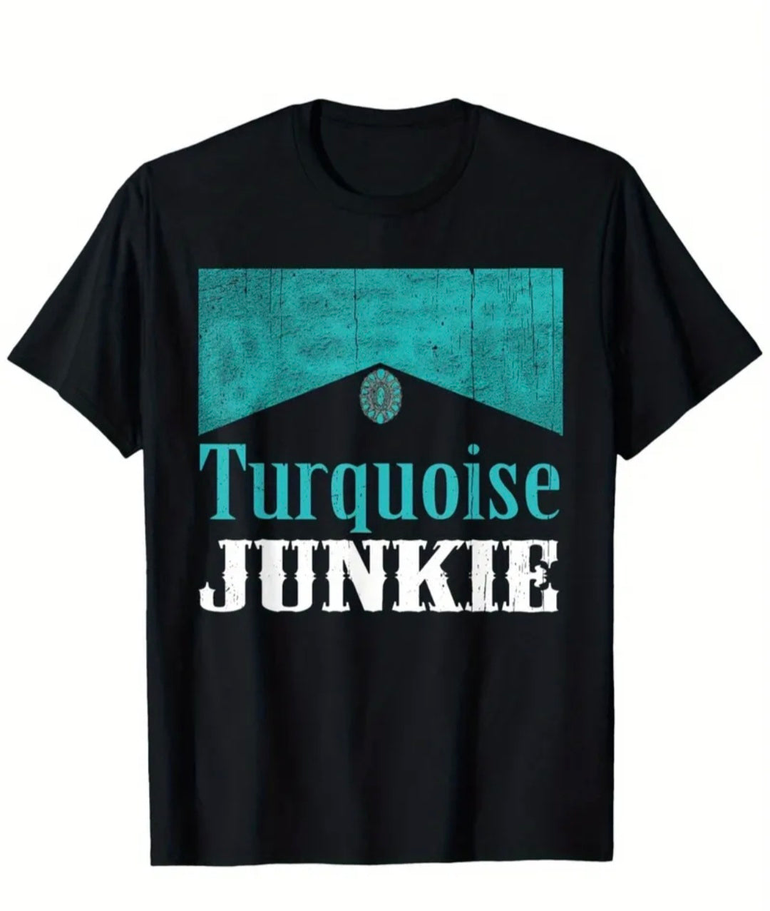 Turquoise Junkie Tee