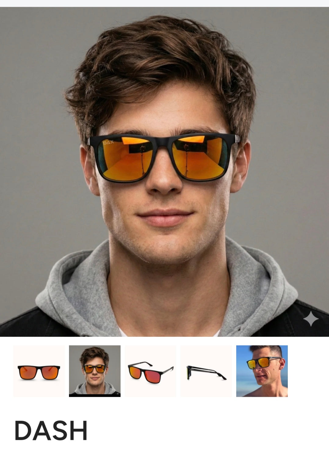 DAX Men's Dash in Flame
